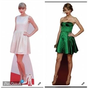 2 Life Sized Cardboard Cutouts of Taylor Swift Free Ship